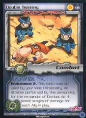 Double Teaming - 105 - Unlimited Edition - Flat Foil